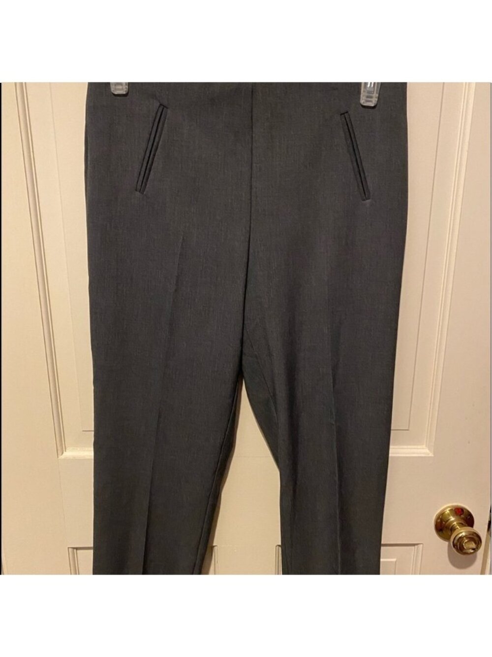 Briggs Woman's Dark Gray Dress Pants SIZE 10P